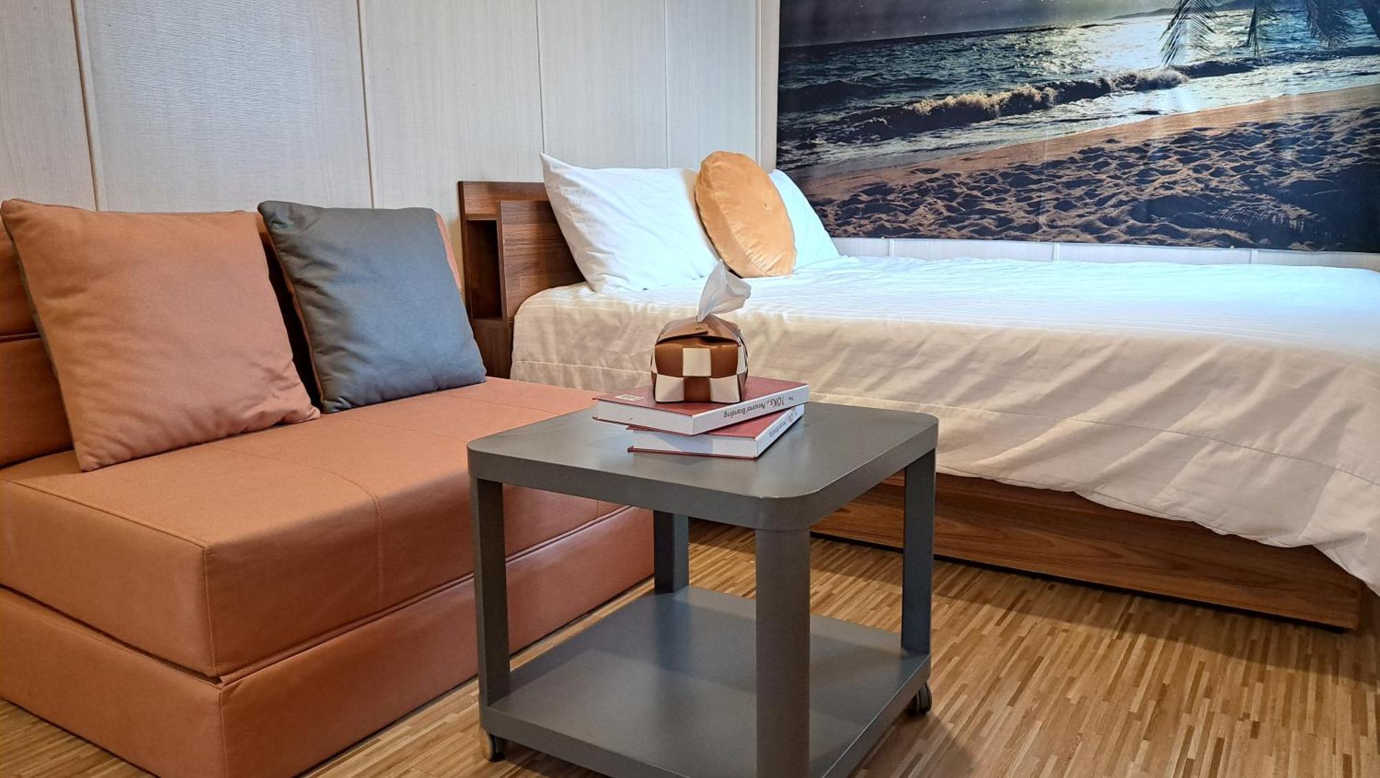 舞浪海景旅店 호텔 샤오리우치우 객실 사진